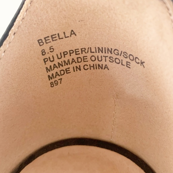 Madden Girl Beella Black Dress Sandals Size 8.5 - Picture 7 of 7